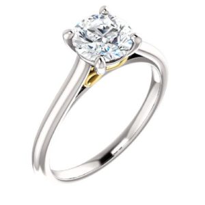 What is a solitaire diamond?