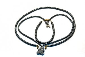 Onyx necklaces and bracelet