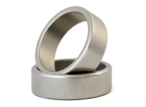 Two metal rings
