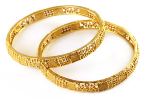 Wedding gold bracelets