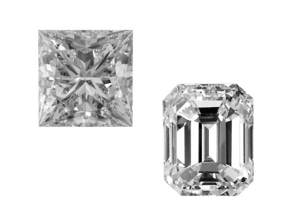 Types of Square-Looking Diamond Cuts