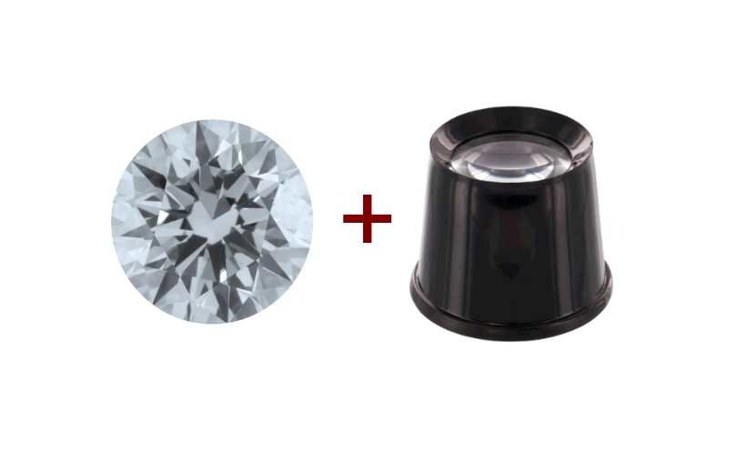 What to Look for When Inspecting a Diamond with a Loupe
