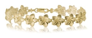 14K-yellow-gold-Hawaiian-flower-bracelet