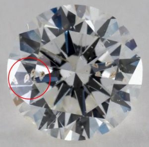 diamond-with-inclusions
